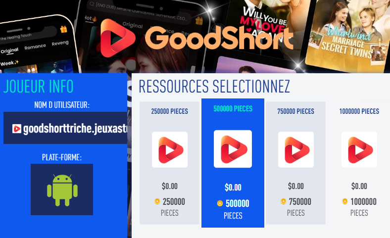 GoodShort Trucos Monedas Ilimitados Gratis 2025